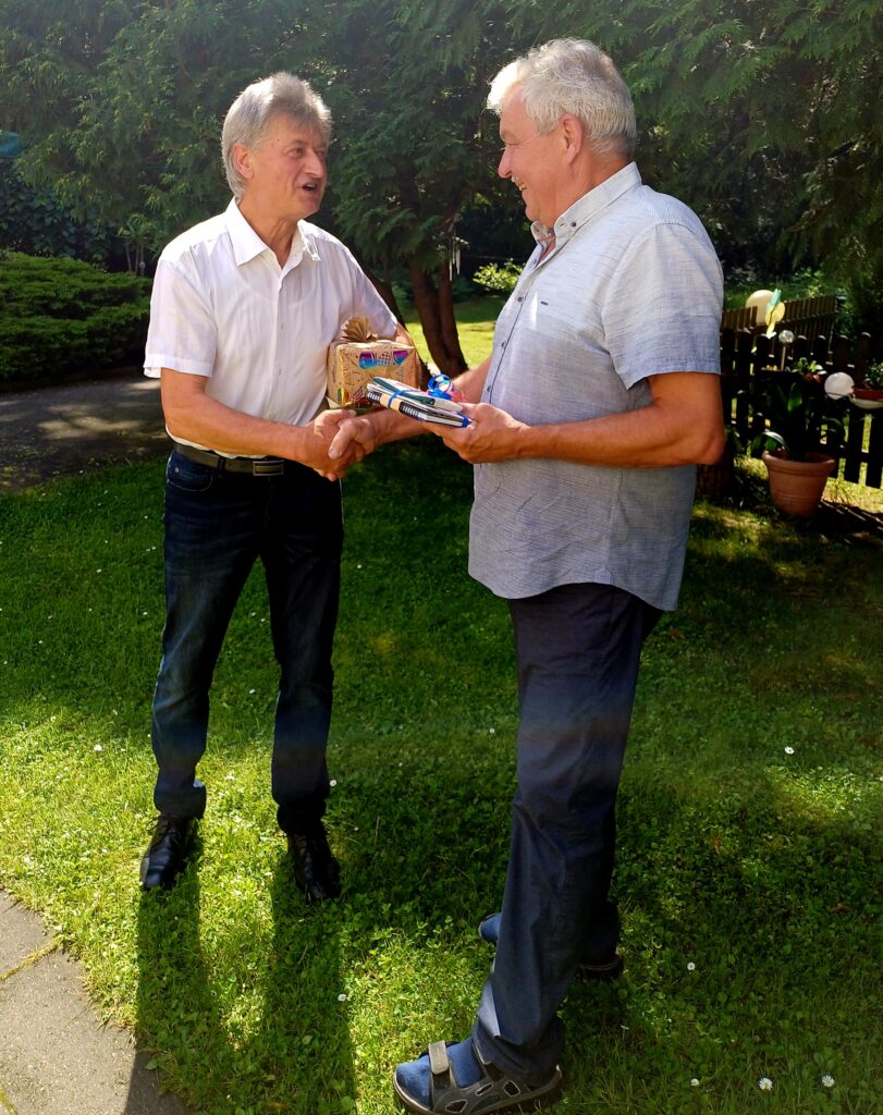 Herzlichen Glückwunsch zum 75. Geburtstag Hubertus Hantscho am 21.06.2026